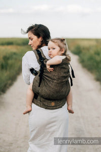 LennyPreschool Carrier - ARROW - WOOD - 100% linne