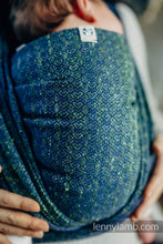 Ladda upp bild till gallerivisning, Lenny Lamb Woven Baby Wrap/Vävd sjal - LITTLE LOVE - NEO - 62% bomull, 38% silke
