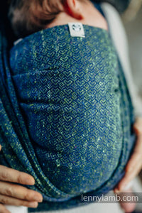 Lenny Lamb Woven Baby Wrap/Vävd sjal - LITTLE LOVE - NEO - 62% bomull, 38% silke