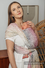 Load image into Gallery viewer, Lenny Lamb Woven Baby Wrap - WILD WINE - VINEYARD - 100% cotton
