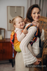 Lenny Buckle Onbuhimo Carrier - RAINBOW LOTUS - 100% bomull - Preschool