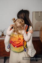 Load image into Gallery viewer, Lenny Buckle Onbuhimo Carrier - RAINBOW LOTUS - 100% cotton - Preschool
