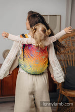 Load image into Gallery viewer, Lenny Buckle Onbuhimo Carrier - RAINBOW LOTUS - 100% cotton - Preschool
