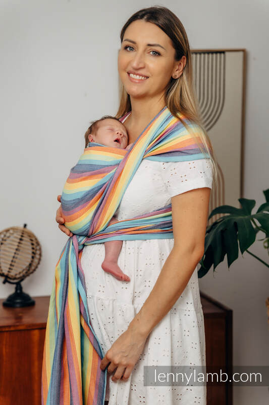 Lenny Lamb Baby Sling/Vävd sjal för prematur - LUNA - 100% bomull