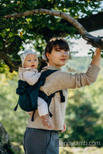 Load image into Gallery viewer, Lenny Buckle Onbuhimo Carrier - ZEBRA - SAVANNA - 63% Cotton, 37% Merino Wool
