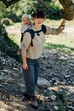 Load image into Gallery viewer, Lenny Buckle Onbuhimo Carrier - ZEBRA - SAVANNA - 63% Cotton, 37% Merino Wool
