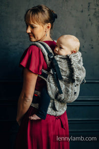 LennyPreschool Carrier - SKETCHES OF NATURE - EPIC - 63% bomull, 37% silke