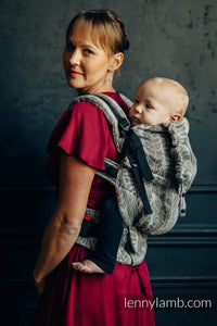 LennyPreschool Carrier - SKETCHES OF NATURE - EPIC - 63% bomull, 37% silke