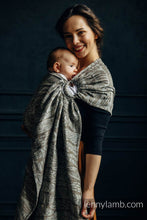 Load image into Gallery viewer, Ring sling - WILD WINE - IVY - 51% cotton, 49% silk
