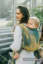 Load image into Gallery viewer, Lenny Lamb Woven Baby Wrap - RAINFOREST - SELVA - 100% cotton
