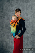 Ladda upp bild till gallerivisning, LennyGo Ergonmic Carrier - RAINBOW LOTUS - 100% bomull
