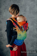 Ladda upp bild till gallerivisning, LennyGo Ergonmic Carrier - RAINBOW LOTUS - 100% bomull
