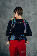 Ladda upp bild till gallerivisning, LennyGo Ergonmic Carrier - RAINBOW LOTUS - 100% bomull
