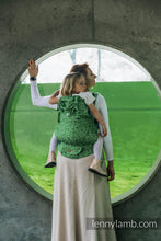 Load image into Gallery viewer, LennyPreschool Carrier - ENCHANTED NOOK - EVERGREEN - 54% Cotton, 46% Tencel™
