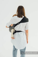 Load image into Gallery viewer, LennyHip Carrier - LITTLE HERRINGBONE OMBRE GREY - 100% bomull
