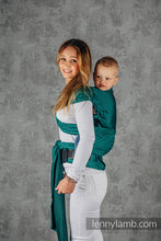 Ladda upp bild till gallerivisning, LennyHybrid Half Buckle Carrier - BASIC LINE EMERALD - Preschool - Utförsäljning!
