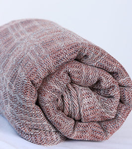 Vanamo Woven Wrap/Vävd sjal - Kide Katve - 35% ekologisk bomull, 35% bourettesilke, 30% merinoull