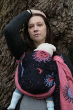 Load image into Gallery viewer, Yaro Ring Sling - Celeste Trinity Tardis Black Calypso Ring Sling - 100% Cotton - Sale!
