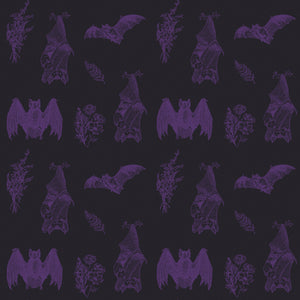 Pre-order! - BATS 🦇 Sunset or purple - 100% cotton