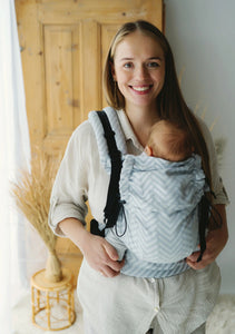 Little Frog Prime Carrier V3 - Platinum Miles - 100% cotton