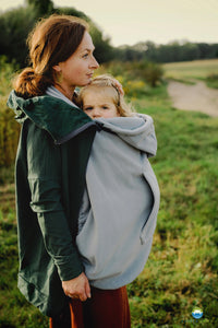 Little Frog Fleece Cover - SILVER