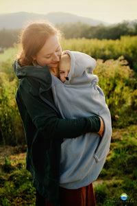 Little Frog Fleece Cover - SILVER