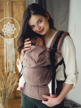 Load image into Gallery viewer, Little Frog Prime Carrier V2 - Linen Mocha - 85% cotton, 15% linen
