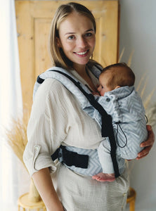 Little Frog Prime Carrier V3 - Platinum Miles - 100% cotton