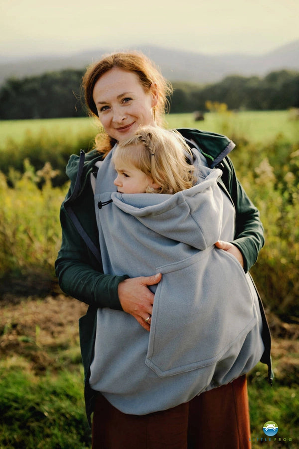 Little Frog Fleece Cover - SILVER