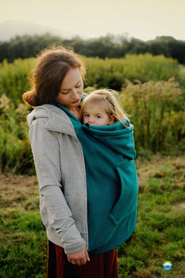 Little Frog Fleece Cover - TEAL