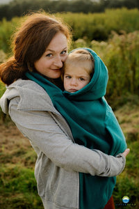 Little Frog Fleece Cover - TEAL