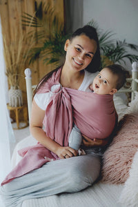 Little Frog Ring Sling - Pure Linen Hutt Lagoon - 100% linen