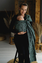 Load image into Gallery viewer, Little Frog Ring Sling - Joy of life - 50% combed cotton, 50% tencel
