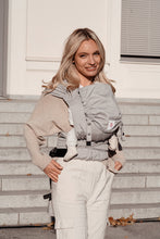 Ladda upp bild till gallerivisning, WrapStar Baby Carrier - Just Stone - 100% ekologisk bomull
