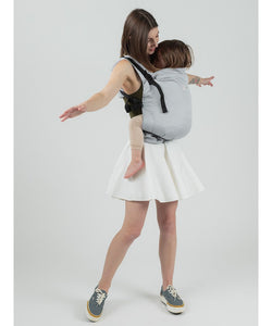 ISARA Preschooler Carrier - Pearl Gray - 100% cotton