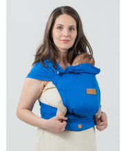 Load image into Gallery viewer, ISARA QuickTie Carrier - Iris Blue Bamboo - 52% linne, 48% bambu
