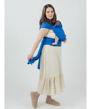 Load image into Gallery viewer, ISARA QuickTie Carrier - Iris Blue Bamboo - 52% linne, 48% bambu
