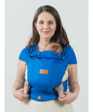 Load image into Gallery viewer, ISARA QuickTie Carrier - Iris Blue Bamboo - 52% linne, 48% bambu
