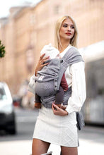 Ladda upp bild till gallerivisning, WrapStar Baby Carrier - Heart2Heart Stone - 100% ekologisk bomull
