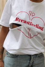 Load image into Gallery viewer, Amningst-shirt Breastfeeling - Vit
