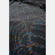 Load image into Gallery viewer, Yaro vävd sjal - Dandy Duo Black Laser Tencel Seacell - 55% bomull, 35% tencel, 15% seacell
