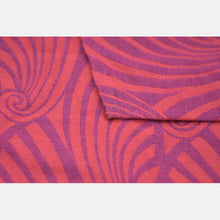 Load image into Gallery viewer, Yaro vävd sjal - Dandy Duo Fuchsia Purple Orange Modal Linen - 40% bomull, 30% modal, 30% linne - Utförsäljning!
