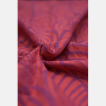 Load image into Gallery viewer, Yaro vävd sjal - Dandy Duo Fuchsia Purple Orange Modal Linen - 40% bomull, 30% modal, 30% linne - Utförsäljning!
