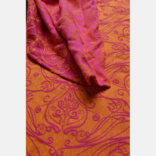 Load image into Gallery viewer, Yaro ringsjal - Elvish Duo Yellow Pink Orange Ring Sling - 100% bomull - Utförsäljning!
