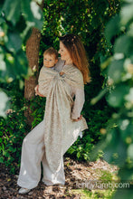 Load image into Gallery viewer, Ring Sling - INFINITY - GOLDEN HOUR - 50% cotton, 50% bamboo viscose
