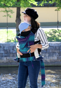 Wompat Baby Carrier Kide Kosmos - 100% ekologisk bomull