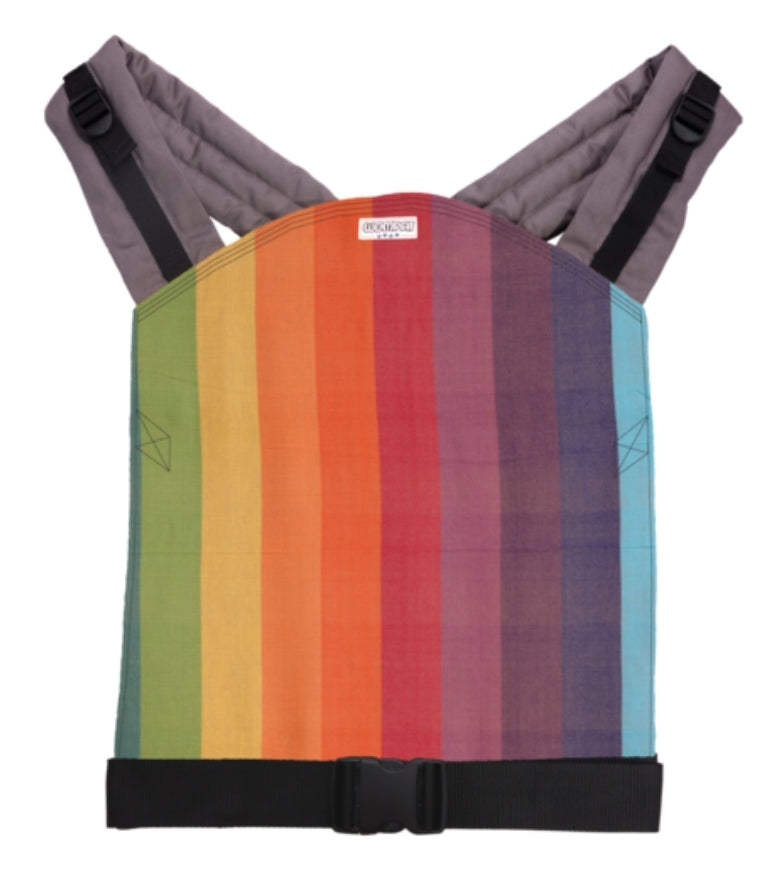 Wompat LITE Baby Carrier Girasol Bronze Rainbow 100 cotton